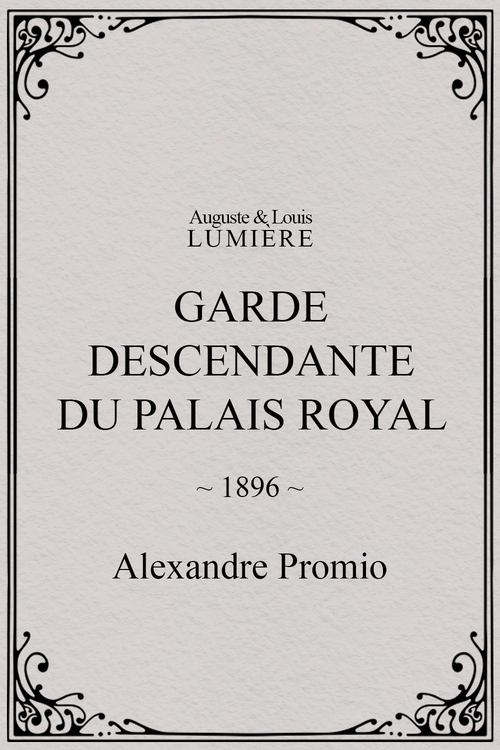 Garde descendante du palais royal
